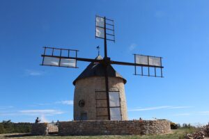 Sortie au moulin à vent de La Borie et à la ferme caussenarde de Hyelzas du 21 septembre 2022 - Le moulin aujourd'hui