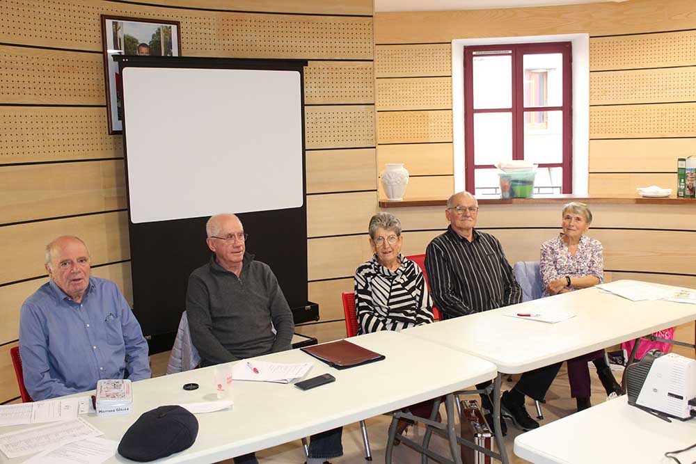 Assemblée générale ordinaire du 12 novembre 2022 - Une partie des orateurs du jour