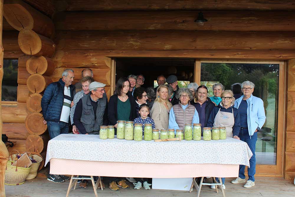 "La lactofermentation appliquée à la choucroute", atelier du samedi 14 octobre 2023 - Diapo de fin pour un vrai succès