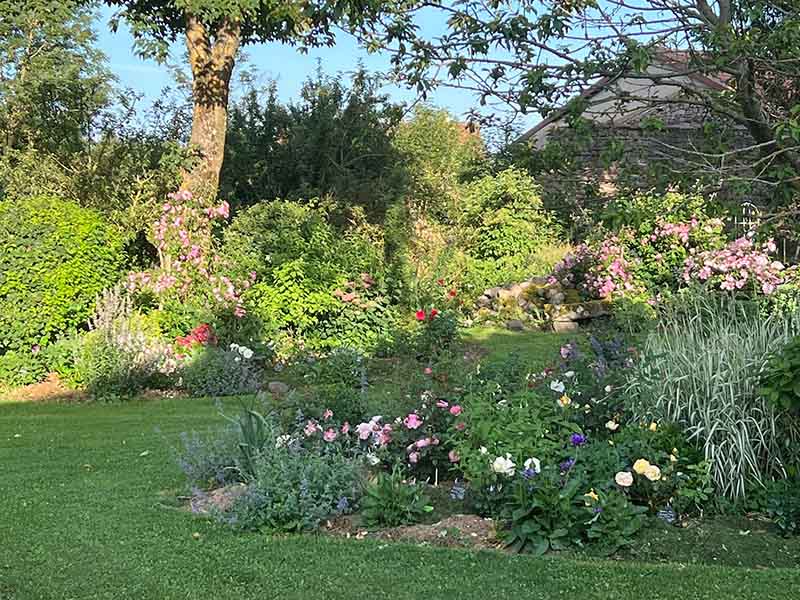 Sortie aux jardin des érables au village des Uffernets du mardi 23 juillet 2024 - Affiche Jardin des Erables