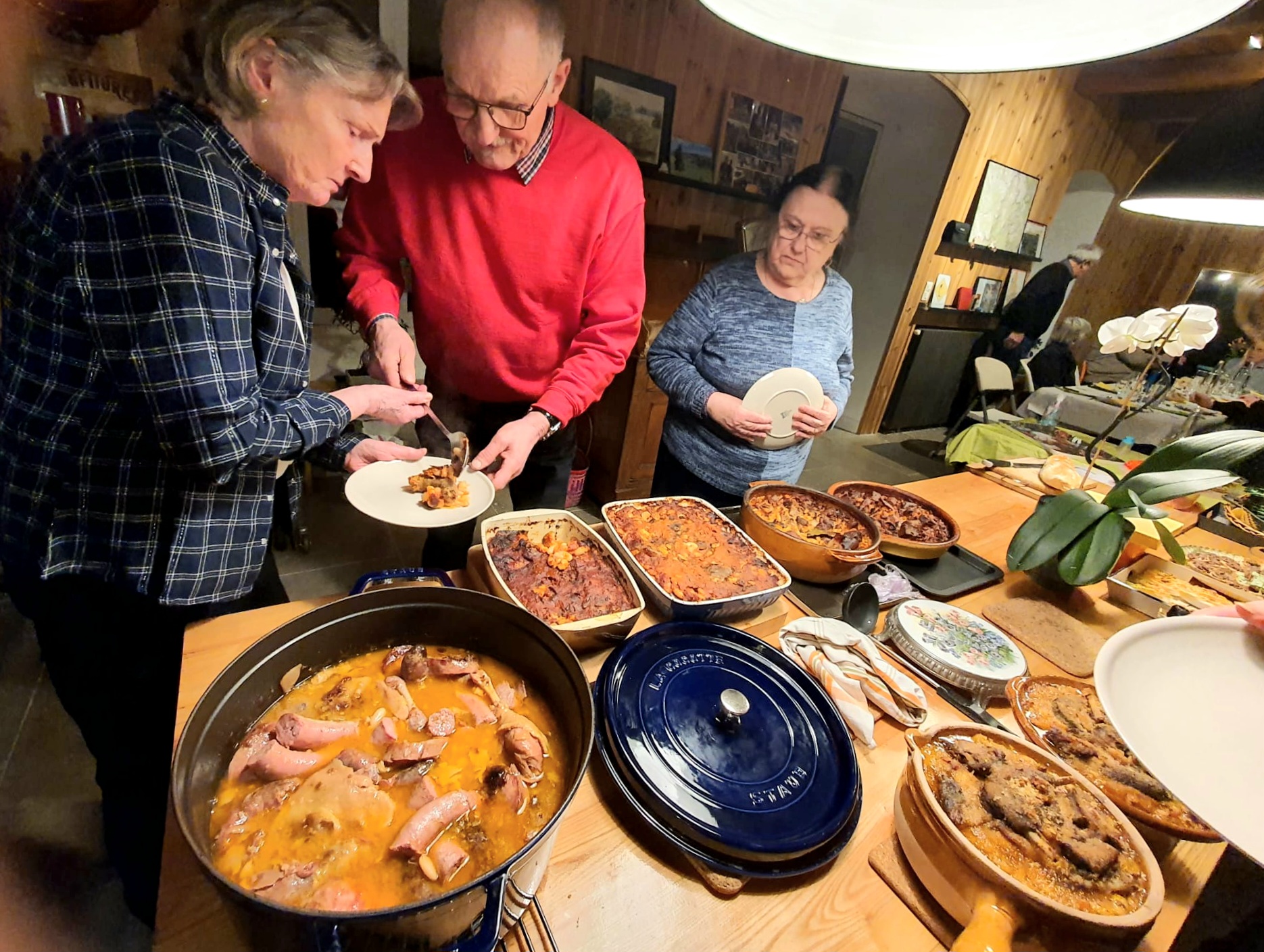 SOIREE HARICOTS DU JARDIN EN CASSOULET