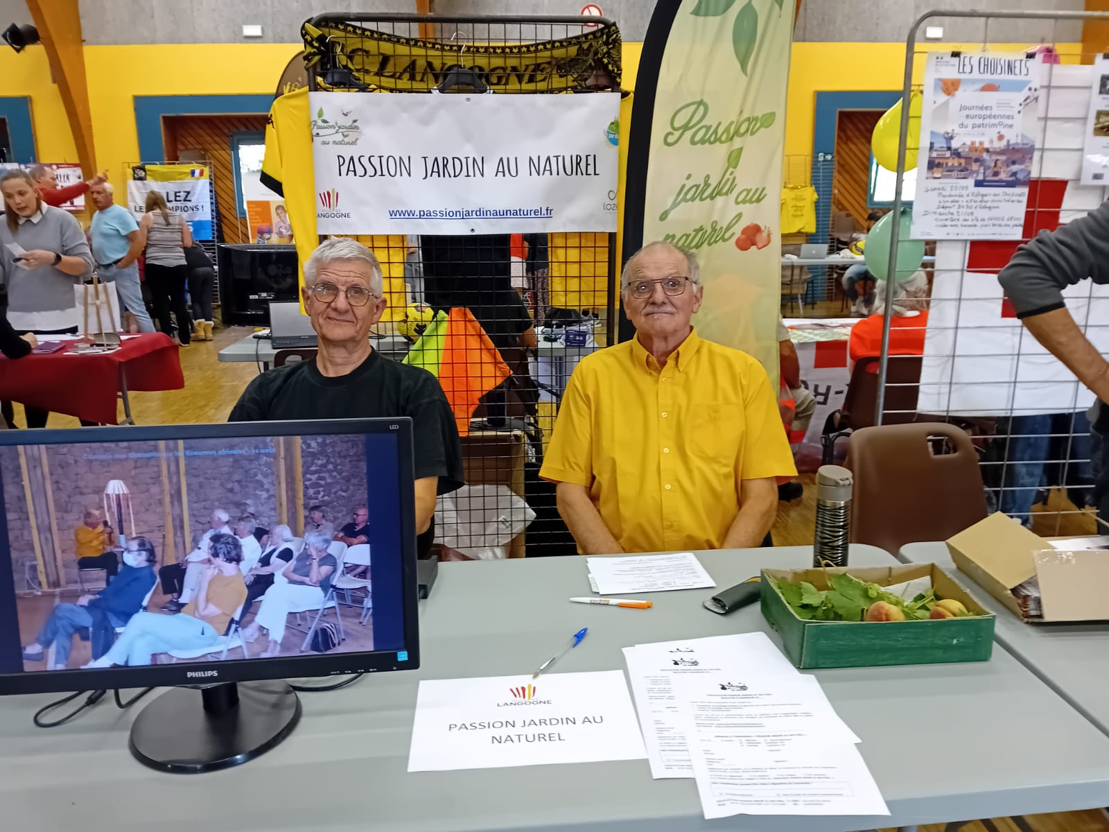 Forum des Associations 2025 - Le stand et ses représentants