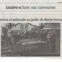 Article de l'Eveil en date du 29/03/2017 - Retour sur l'Atelier Vannerie & Palissage