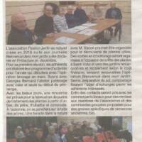 Article de La Lozère Nouvelle en date du 09/03/17 - Un programme varié
