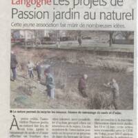 Langogne - projets 2017 de l'Association des jardins au naturel