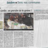 Article de l'Eveil en date du 11 octobre 2017 consacré aux échanges de graines & plants