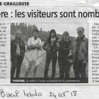 Article de l'Eveil hebdo du 24 octobre 2018