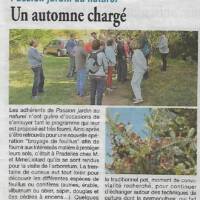 Article de La Lozère Nouvelle en date du 18 octobre 2018