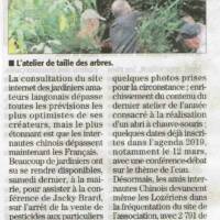 Article du Midi Libre en date du 18 décembre 2018