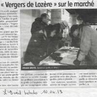 Article de L'Eveil hebdo en date du 10 avril 2019 - Atelier "Greffe sur Table" animé par Jacky Brard
