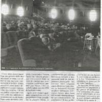 Article de L'Eveil hebdo en date du 27 mars 2019 - Pierre FELTZ en conférence à Langogne sur le thème de l'eau