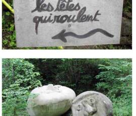 Le Château et les jardins du Pin - Les têtes qui roulent