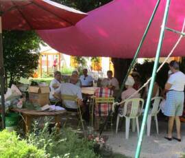 Atelier du samedi 30 juin 2019 - Les "Ravageurs" Atelier du samedi 30 juin 2019 - Les "Ravageurs" - Installation parfaite en attendant les retardataires