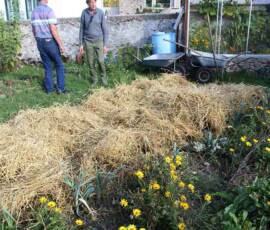 Amendement des sols : 30 octobre 2019 - Prêt pour passer l'hiver !