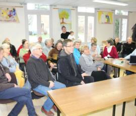 Goûter de fin d'année 2019 - Les nouvelles adhérentes se présentent.