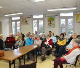 Goûter de fin d'année 2019 - Une partie de l'Assistance du jour.