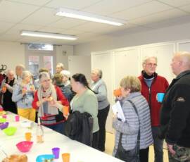 Goûter de fin d'année 2019 - juste avant de se séparer !