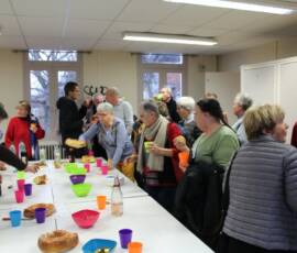 Goûter de fin d'année 2019 - Moments privilégiés de convivialité avec le plaisir de se retrouver pour une année de plus.