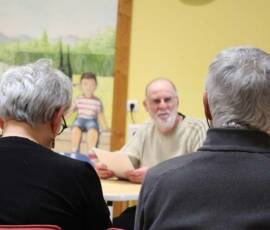 Visite de la Pharmacie de PRADELLES du 22 janvier 2020 Visite de la Pharmacie de PRADELLES du 22 janvier 2020 - Mr Béguin lors de son intervention