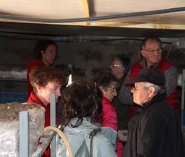 Sortie du 11 mars 2020 à Allenc - Champignonnière - A l'écoute des explications