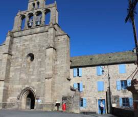 Sortie du 11 mars 2020 à Allenc - Village - L' église et la cure