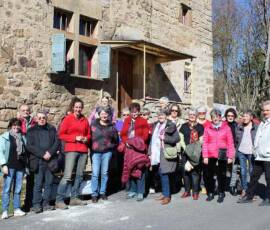 Sortie du 11 mars 2020 à Allenc - Champignonnière & Village - Le groupe des participants