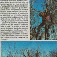 Article de La Lozère Nouvelle en date du 30 avril 2020 consacré à la taille des arbres à pépins