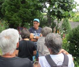Sortie 2020 à La Panouse chez Didier Baduel - Oeil perçant ... incollable sur les noms de ses plantes