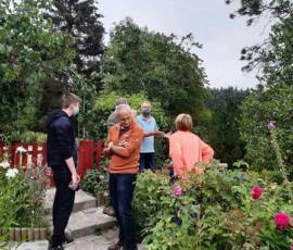 Sortie du 15 juillet chez Jean Calderon au Pestel - Grande 1ère pour Didier Baduel qui avait fait le déplacement