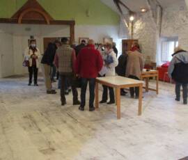 Visite chez Rachel Ligier, apicultrice à Châteauneuf de Randon du 26 septembre 2020 - Fin de visite avec nos remerciements