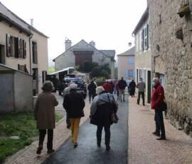 Visite chez Rachel Ligier, apicultrice à Châteauneuf de Randon du 26 septembre 2020 ... et ses ruelles