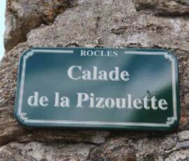 Sortie Ardéchoise du 25 mai 2021 - 20 Une chaussée empierrée de pierres calcaires