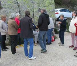 Sortie Ardéchoise du 25 mai 2021 - 45 Pause goûter d'adieu au col