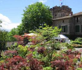 25ième Fête des plantes à Chavaniac Lafayette WE des 5 & 6 juin 2021 - 1 Arrivée Exposants esplanade