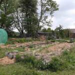Café Compost : visite chez Julien à Fonfreyde le mardi 8 juin - Une partie du jardin