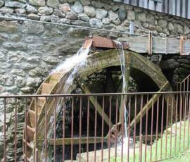 Visite du moulin de Masmejean le dimanche 27 juin 2021 - Autre vue de la roue