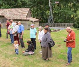 Visite du moulin de Masmejean le dimanche 27 juin 2021 - Poursuite de la visite en extérieurs