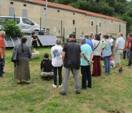 Visite du moulin de Masmejean le dimanche 27 juin 2021 - Evocations des célébrités locales & les panneaux solaires de 1ère génération