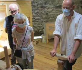 Visite du Moulin de Grandrieu en date du samedi 26 juin 2021 Visite du Moulin de Grandrieu en date du samedi 26 juin 2021 - Démonstration exceptionnelle d'entrainement