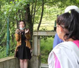 Visite du moulin de Masmejean le dimanche 27 juin 2021 - Une animatrice convaincante