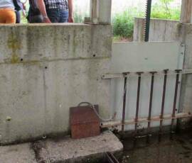Visite du moulin de Masmejean le dimanche 27 juin 2021 - La prise d'eau
