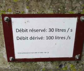 Visite du moulin de Masmejean le dimanche 27 juin 2021 - Débit réservé