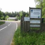 Visite du centre de traitement des déchets à Mende en date du 1er juin 2022 - Entrée du site SDEE