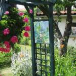 "Bienvenue dans nos jardins" - Loly & Marcel du dimanche 19 juin 2022 - Tonnelle artistique