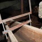 Visite du moulin des Deux Rieu du dimanche 26 juin 2022 - L'amenée d'eau et la 2ième roue hors service