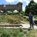 Fêtes des plantes au château de Chavaniac La Fayette les 4 & 5 juin 2022 - Retour vers la roseraie