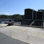 Visite du centre de traitement des déchets à Mende en date du 1er juin 2022 Visite du centre de traitement des déchets à Mende en date du 1er juin 2022 - Passage devant la station d'épuration