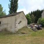 Visite du moulin des Deux Rieu du dimanche 26 juin 2022 - Le moulin face aval