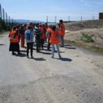Visite du centre de traitement des déchets à Mende en date du 1er juin 2022 - L'arrivée sur site d'enfouissage