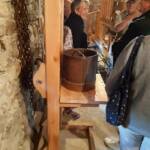 Visite du moulin de Trespis du samedi 25 juin 2022 - Système de levage ingénieux des sacs de farine